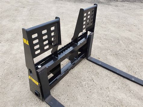 closeout skid steer pallet forks|used skid steer attachments for sale near me.